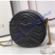 Gucci GG Marmont Mini Round Shoulder Bag GU550154-black