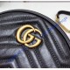 Gucci GG Marmont Mini Round Shoulder Bag GU550154-black