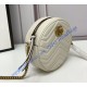 Gucci GG Marmont Mini Round Shoulder Bag GU550154-white