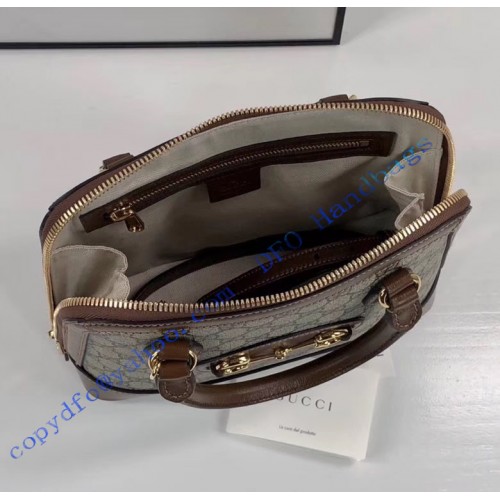 Gucci Horsebit 1955 Small Top Handle Bag GU621220C-brown – LuxTime DFO ...