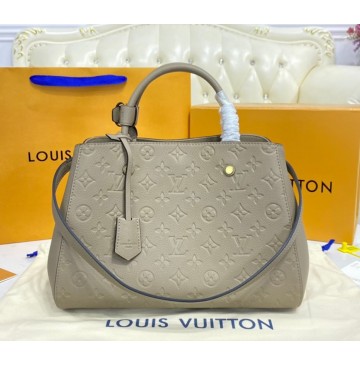 Louis Vuitton Monogram Empreinte Montaigne MM M41048-gray – LuxTime DFO ...