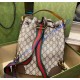 Gucci Neo Vintage GG Supreme Backpack GU473875-brown