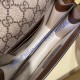 Gucci Mini Shoulder Bag with Interlocking G GU671620-brown