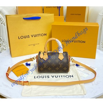 Louis Vuitton Monogram Canvas Nano Speedy M81085