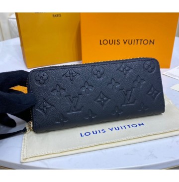 Louis Vuitton Monogram Empreinte Leather Clemence Wallet M60171