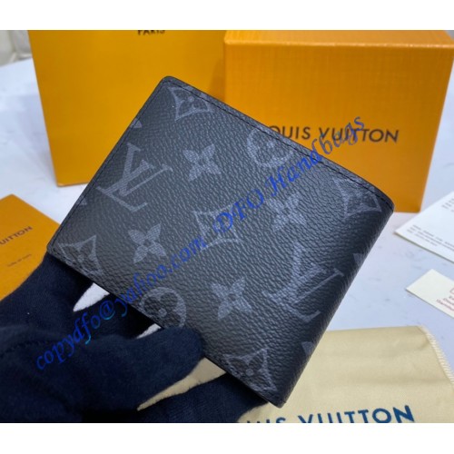 Louis Vuitton Monogram Eclipse Multiple Wallet M60895-black – LuxTime ...