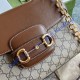 Gucci Horsebit 1955 Medium Bag GU702049CA-brown