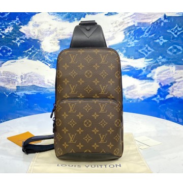 Louis Vuitton Monogram Macassar Avenue Sling Bag M45897