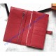 Hermes Bearn Long Wallet HW208 red