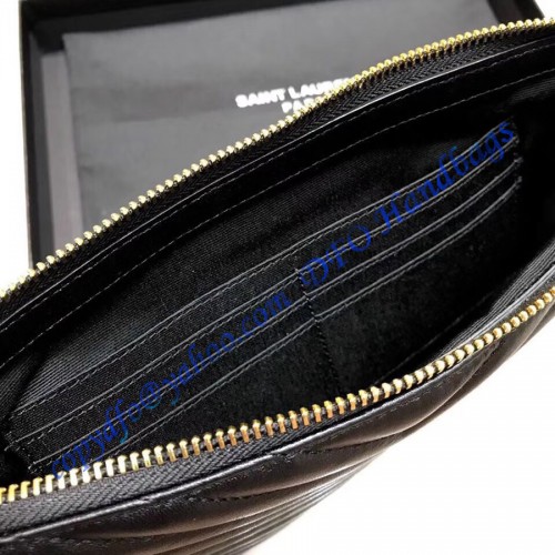 Saint Laurent Cassandre Matelasse A5 Pouch in Quilted Leather YSL440222 ...