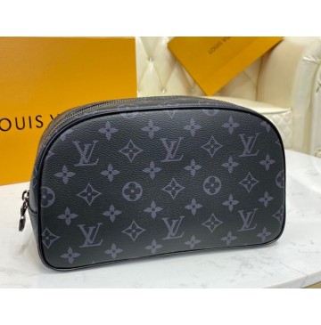 Louis Vuitton Monogram Eclipse Toiletry Kit M47527-black