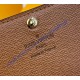 Louis Vuitton Monogram Canvas Enveloppe Carte de visite M63801-brown