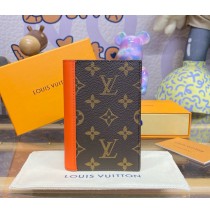 Louis Vuitton Monogram Macassar canvas Passport Cover M82863