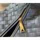 Bottega Veneta Small Jodie with gold-toned hardware B600261-grey