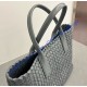 Bottega Veneta Medium Cabat B608810-grey