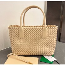 Bottega Veneta Medium Cabat B608810-oatmeal