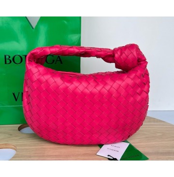 Bottega Veneta Teen Jodie with gold-toned hardware B690225-candy-pink