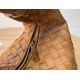 Bottega Veneta Teen Jodie with gold-toned hardware B690225-caramel