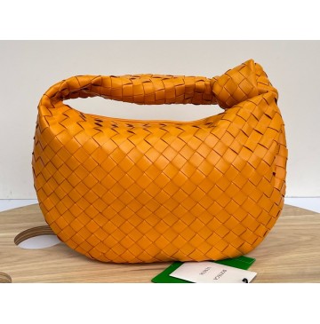 Bottega Veneta Teen Jodie with gold-toned hardware B690225-orange