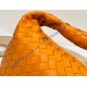 Bottega Veneta Teen Jodie with gold-toned hardware B690225-orange