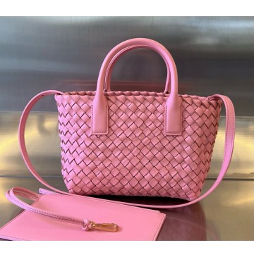 Bottega Veneta Mini Cabat B709464-pink