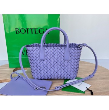 Bottega Veneta Mini Cabat B709464-wisteria