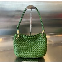 Bottega Veneta Clicker Small Shoulder Bag B730968-avocado