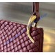 Bottega Veneta Clicker Small Shoulder Bag B730968-barolo