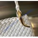 Bottega Veneta Clicker Small Shoulder Bag B730968-chalk