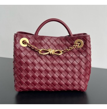 Bottega Veneta Small Andiamo With Chain B786008-barolo