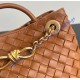 Bottega Veneta Small Andiamo With Chain B786008-caramel