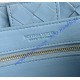 Bottega Veneta Small Andiamo With Chain B786008-ice-blue