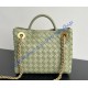 Bottega Veneta Small Andiamo With Chain B786008-travertine