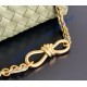 Bottega Veneta Small Andiamo With Chain B786008-travertine