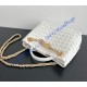 Bottega Veneta Small Andiamo With Chain B786008-white