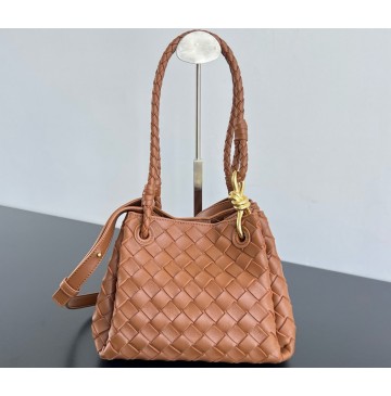 Bottega Veneta Small Parachute B796569-caramel