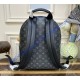 Louis Vuitton Monogram Eclipse Discovery Backpack PM M22558-black