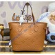 Louis Vuitton Monogram Empreinte Leather Neverfull MM M12605