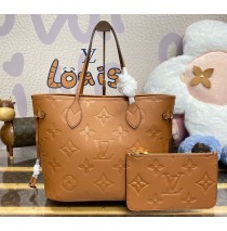 Louis Vuitton Monogram Empreinte Leather Neverfull MM M12605