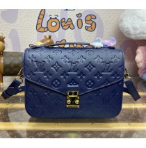 Louis Vuitton Monogram Empreinte Pochette Metis M41487-navy