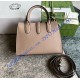 Gucci Small tote bag with hook closure GU795349-tan