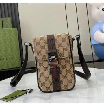 Gucci Mini GG shoulder bag GU802099-brown