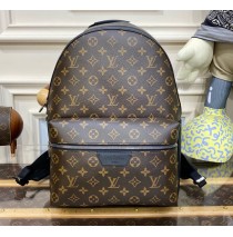 Louis Vuitton Monogram Macassar Discovery Backpack PM M22558-brown