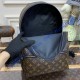 Louis Vuitton Monogram Macassar Discovery Backpack PM M22558-brown