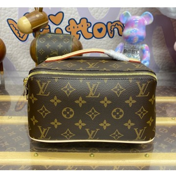 Louis Vuitton Monogram Canvas Toiletry Bag M11750-brown