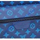 Louis Vuitton Monogram Shadow Discovery Backpack M46557-blue