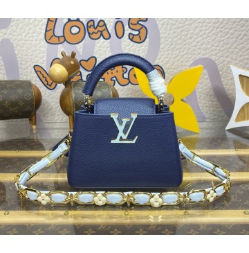 Louis Vuitton Capucines Mini M23363-blue