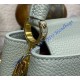 Louis Vuitton Capucines Mini M23363-light-grey