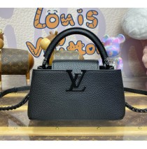 Louis Vuitton Capucines East-West Mini M23955-black