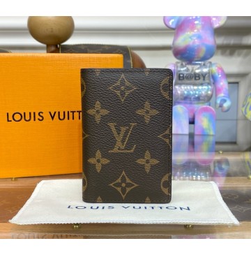 Louis Vuitton Monogram Canvas Pocket Organizer M60502